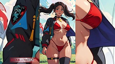 AMERICA'S HOTTEST AI GENERATED ANIME WAIFUS VOL 1