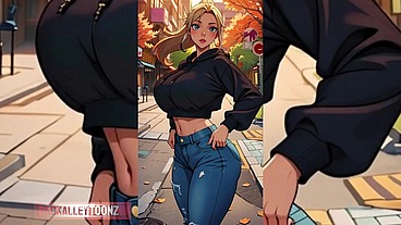 AMERICA'S HOTTEST AI GENERATED ANIME WAIFUS VOL 1