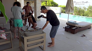 Behind The Scenes Of Bambi Maso & Molly Lollipop – No Limits Threesome (Pee & Rimming)