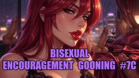 Bisexual Encouragement Gooning #7C: Crimson Corruptress Bi Locker Trance (Animated, Music)