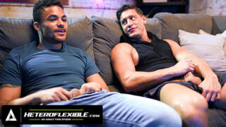 Creampie, masturbasi, fingering, deepthroat, handjob, bareback, deep throat, licking, flexible – mahasiswa dengan penis besar Beaux Banks dan Dalton Riley berhubungan seks anal