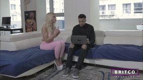 brittany andrews loves having her twat wet while she s being drilled!