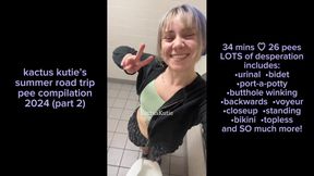 Summer Road Trip Pee Compilation Part 2