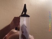 MasturbaBULL - My Penis in Pump, vaccum