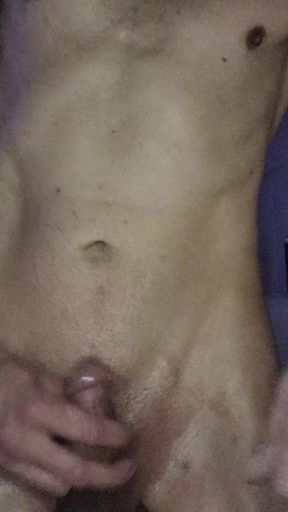 Stroking, Edging, Anal Play and Cumshot in the Tub