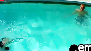 Thirsty for Each Other Three Hottest Emo Boys Get Wet and Wild in a Sizzling Poolside Threesome