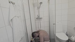 Pruning and showering!