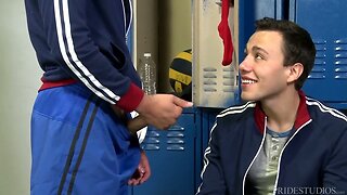 Cock Virgins Post Soccer Game Horniness
