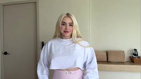 Cumshot on Classmate: Hot College Girl Offers Sex Post House Visit