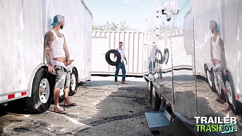 TRAILERTRASHBOYS Bareback With Bryce Hart And Romeo Davis