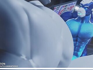 Synth Upgrade, Muscle growth Morph TF Animation