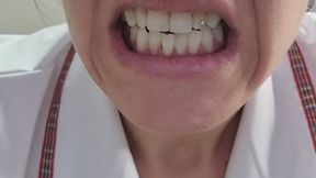 Breathing held at maximum intensity, turning the face into a tomato.