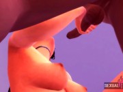 My Black stepcousin Catches me Masturbating & Fucks me Hard Until I Squirt - Sexual Hot Animations
