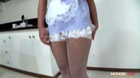 Fertile Filipina maid gets knocked up by boss