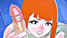 18-year-old babe gets fucked and licked in animated hardcore