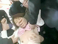 Horny Japanese model in Hottest Masturbation, Public JAV clip