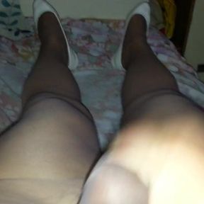 Pantyhose Cumming 16