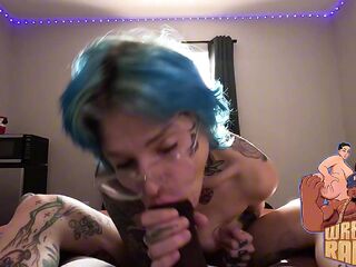 Rock Anal MILF Wench Titi Ramone BBC Pounding & Anal Creampie