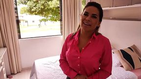 My step sister'_s friend is a naughty and very hot believer, she found out that I'_m a porn actor and decided to take me to her house and asked me to fuck her ass because she wanted to keep her virginity.