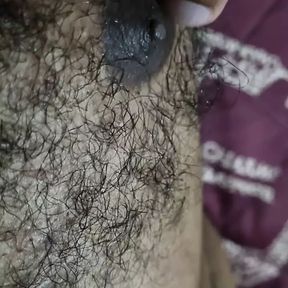 Nipple Play and Some Cum