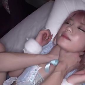 Pink-haired Cutie in a Gingham Dress Bringing Sweet Temptation to Life