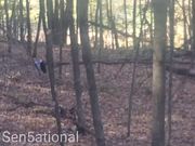 CAGED and PLAPPING in the Forest 😋 [Fansly Preview]