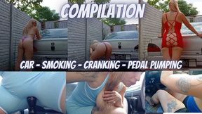 Compilation of videos of cranking - car - gear shift and more