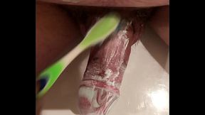 solobdsmman 15 - masage with my toothbrush