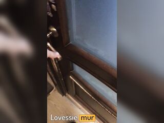 Glamorous neighbour in a red suit - spouse cheats on his wife - Lovessie