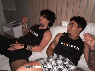 Step-siblings masturbate jointly and their stepmother discovers 'em, now what will happen?