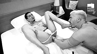 Tattooed Axel Abysse And Rays Gets An Intimate Fisting Lesson