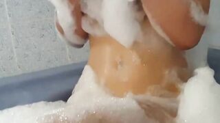 Asian Babe Gives A Sloppy Blowjob And Gets Her Hair Pulled Hard By Huge Dick