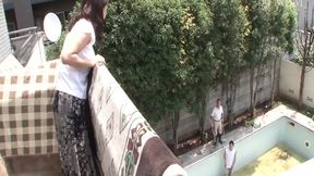 Two horny&#x1F975; workers get gangbang'd by strangers after asking to clean up homes