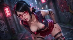 Ai Uchiha Girl Wet Glossy Body Tease Explicit Compilation