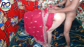 Sex with stepmother&amp;#039;s younger sister, lifting the red saree and secretly going to the village for a wedding with the stepso