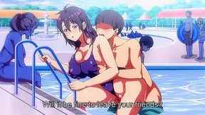 I Summoned a Succubus and My Stepmom Appeared!? 2 - Son bangs succubus mom at pool