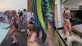 a l  ushuaia ibiza je fais la rencontre d un groupe de mecs polonais bien ...