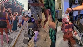 a l  ushuaia ibiza je fais la rencontre d un groupe de mecs polonais bien ...