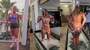 a l  ushuaia ibiza je fais la rencontre d un groupe de mecs polonais bien ...