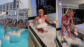 a l  ushuaia ibiza je fais la rencontre d un groupe de mecs polonais bien ...