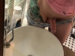 Amateur Solo Shemale Masturbation