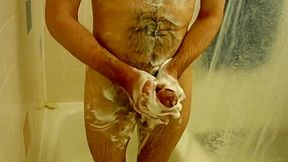 Me Stroking My Cock In The Shower