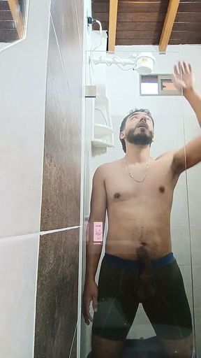 So Hot Masturbating in the Bathroom