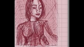 Drawing Beautiful Asian MILF Hot for you XXX Hentai Xvideos