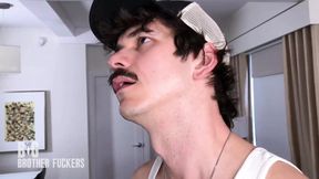 Milking My Big Brother&#039;s Huge Cock with My Ass