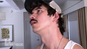 Milking My Big Brother&#039;s Huge Cock with My Ass