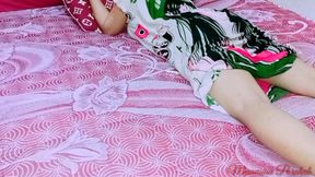Hot Indonesian babe snatches her big tits bounced in missionary