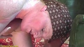 old lady with big bush gets intense anal&#x1F44C; from young stud