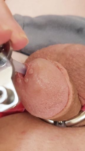 Taking off the Chastity Cage