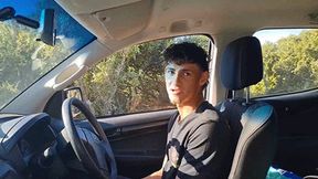 Andie Caught Driving